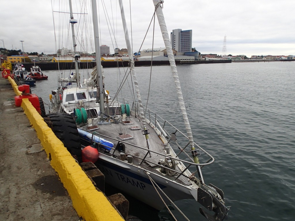 Alongside in Punta Arenas