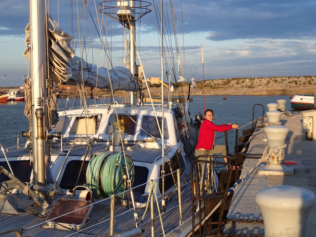 disembarking in la paloma